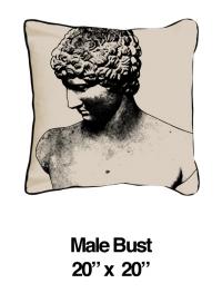 Male Bust Black Oatmeal (Temporarily Out of Stock)